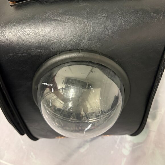 SHERPA Cat Bubble Backpack Rose Gold Carrier + Toys - Picture 2 of 8